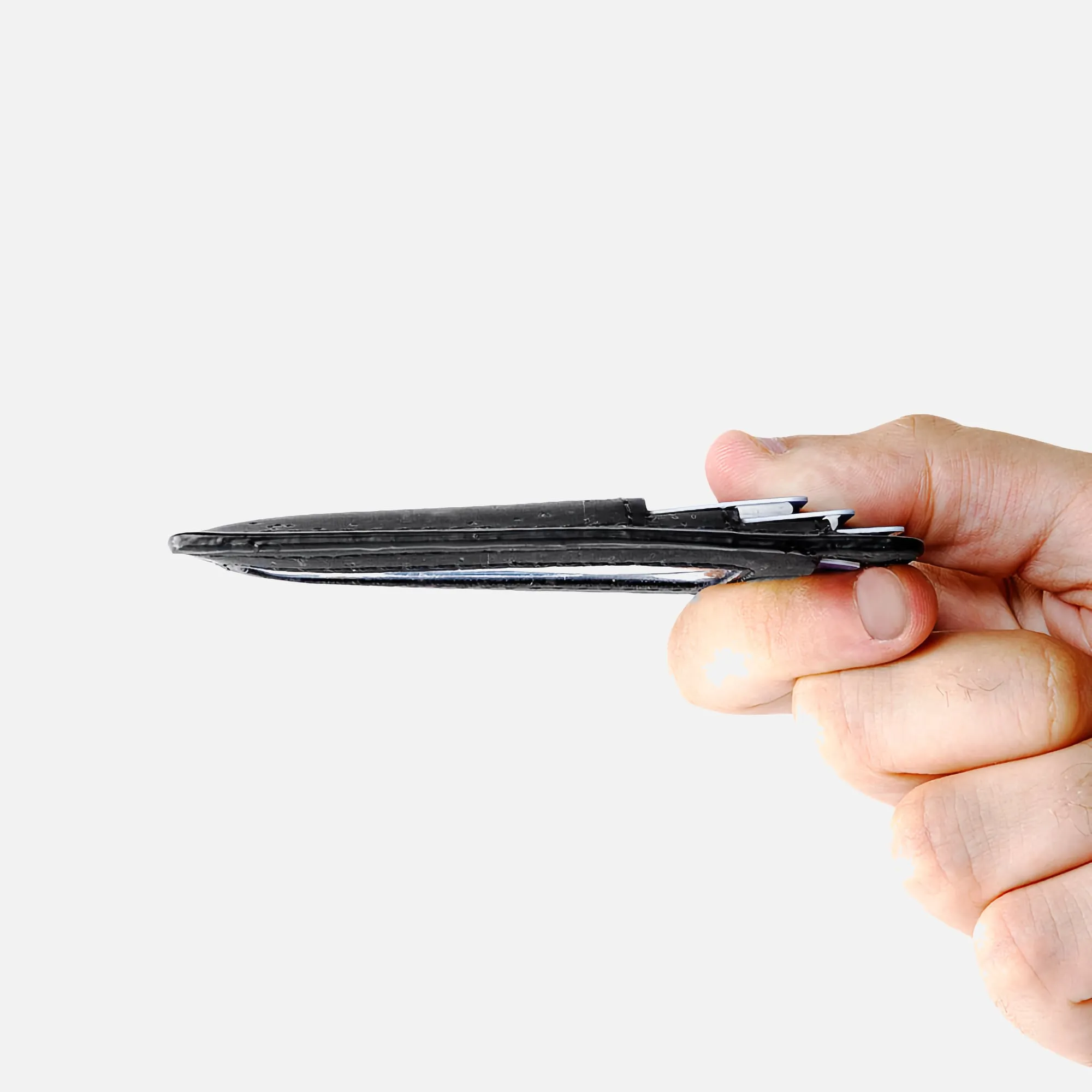 Corkor Vegan Cork RFID Card Wallet, Black