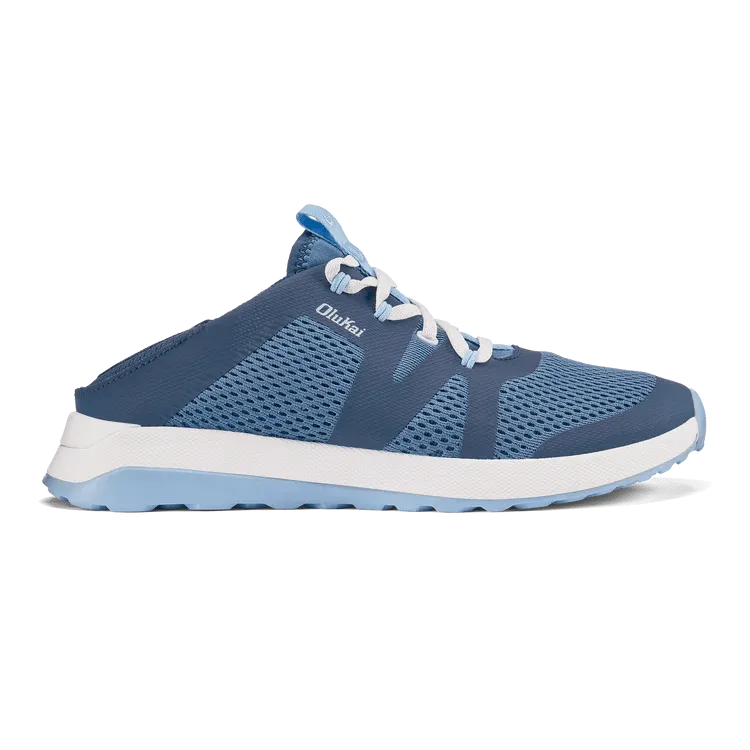 OluKai Women's Huia Shoes- Vintage Blue/ Sea Ice