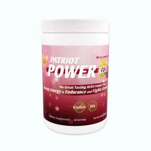 Patriot Power Reds Antioxidant Energy & Mood Booster Powder Blend - Double Size